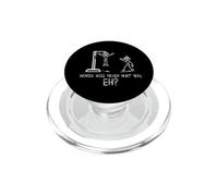 Words Will Never Hurt You, Eh? - Citation Humoristique du Jour du théaurus PopSockets PopGrip pour MagSafe