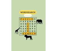 Wordsearch For Adults: Animals: Train Your Brain