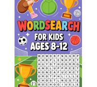 Wordsearch for Kids Ages 8-12: Step-by-Step Activity Companion with School Motifs and Rainy Days