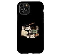 Wordsmith at Work Vintage Writer & Author Pen Book Lover Coque pour iPhone 11 Pro