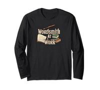Wordsmith at Work Vintage Writer & Author Pen Book Lover Manche Longue