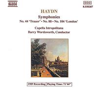 Wordsworth Barry - Symphonies Nos 44, 88 & 104