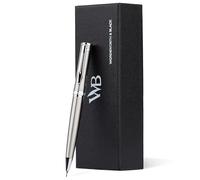 Wordsworth & Black Porte-mine de luxe en métal 0,7 mm, argent