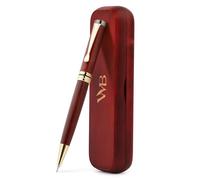 Wordsworth & Black Porte-Mine en Bambou 0,7mm de Luxe | Cadeau Unisexe, Rose, Mécanisme Rotatif, 20 Mines HB, Croquis, Élégant, Ingénieurs et Architectes