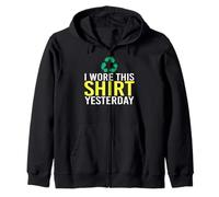 Wore This Yesterday - Vêtements recyclés Amusants, Save The Earth Sweat à Capuche