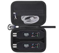 worfty Étui pour ALTO Bluetooth Total 2 / ALTO Bluetooth Ultimate XLR équipé d'un récepteur Bluetooth rechargeable - Sac de transport de voyage rigide (noir)