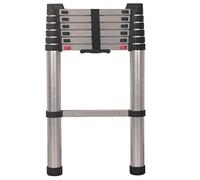 WORHAN Echelle de 2m Telescopique Professionnelle Pro Soft Close Aluminium Anodisé Rigidité Impressionnante Solide Extensible PRO2