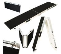WORHAN® Rampe d'accès pour Animaux Chien Pliable Aluminium Surface Antidérapante Valise Chargement Plate-Forme DR38