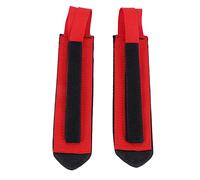 worien 1 Paire de Sangles de Pédale, Pied Pédale Bretelles Sangles Pédale Enfants Sangles de Pédale de Vélo Sangles de Pied de Vélo (Rouge)