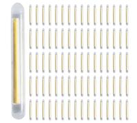 worien 200 PièCes PêChe Flotteur Bâton Fluorescent Lightstick LED Fluorescent Foncé Bâtons PêChe Flotteur Accessoires 4.5Mm