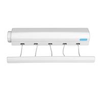 worien Corde à Linge RéTractable TéLescopique IntéRieur ExtéRieur Fixé au Mur Ligne SèChe-Linge Corde de SéChage Cintre (5 Lignes)