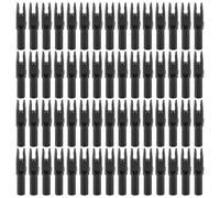 worien Paquet de 60 Tir à l'arc Encoche de FlèChes ID 6.2Mm FlèChes Encoches InséRer Queue pour Bricolage Chasse Tirs FlèChes Composé Arc Classique