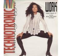WORK 12" SINGLE DUTCH SONY 1991 3 TRACK EXTENDED REMIX B/W DUB MIX AND MOVE THAT BODY NEW REMIX (6573316) PIC SLEEVE