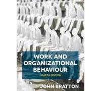 Work And Organizational Behaviour