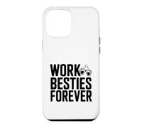 Work Besties Forever Cute Friendship for Colworkers Coque pour iPhone 12 Pro Max