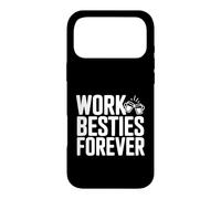 Work Besties Forever Cute Friendship for Colworkers Coque pour iPhone 17 Pro Max