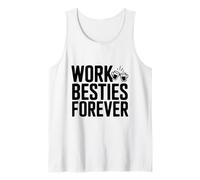 Work Besties Forever Cute Friendship for Colworkers Débardeur