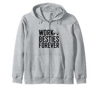 Work Besties Forever Cute Friendship for Colworkers Sweat à Capuche