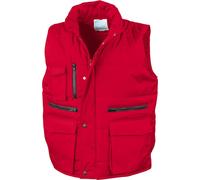 WORK-GUARD by Result - Gilet "Lance" pour homme PC7381 (M) (Rouge)