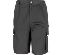 WORK-GUARD by Result - Short cargo "Action" pour hommes PC7134 (L) (Noir)
