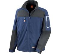 WORK-GUARD by Result - Veste softshell "Sabre" pour homme PC6668 (S) (Bleu marine)
