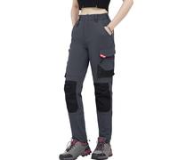 WORK IDEA Pantalon de Travail Femme Slim-Fit Stretch : Zones critiques renforcées en Cordura - élégance Robuste pour des exigences élevées