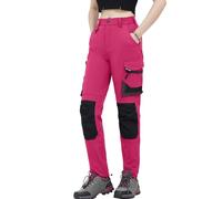 WORK IDEA Pantalon de Travail Femme Slim-Fit Stretch : Zones critiques renforcées en Cordura - élégance Robuste pour des exigences élevées