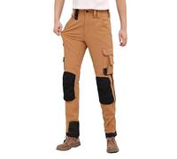 WORK IDEA Pantalon de Travail Homme Slim-Fit Stretch : Zones critiques renforcées en Cordura - élégance Robuste pour des exigences élevées