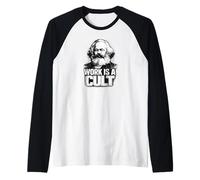 “Work is A Cult”, Karl Marx, Communisme, Marx Manche Raglan