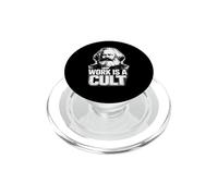 “Work is A Cult”, Karl Marx, Communisme, Marx PopSockets PopGrip pour MagSafe