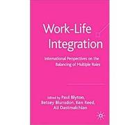 Work-life Integration Paul Blyton (Auteur)