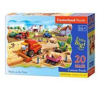 Work On The Farm, Puzzle 20 Teile Maxi - Castorland G