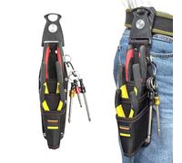 Work Pouch, Carpenter Pocket, 14.17x3.15x2.95 inches Waterproof,Small Wear-Resistant, Tool Pouch for Men Women Carpentry Electrician Plumbing Gardening Mechanic Hiking Hunting Fishing Home