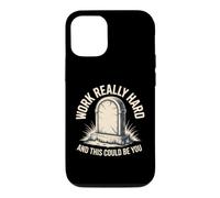 Work Really Hard and This Could Be You Blagues de Bureau Coque pour iPhone 12/12 Pro