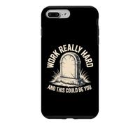 Work Really Hard and This Could Be You Blagues de Bureau Coque pour iPhone 7 Plus/8 Plus