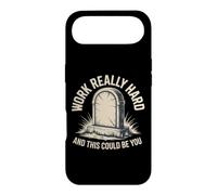 Work Really Hard and This Could Be You Blagues de Bureau Coque pour iPhone Air