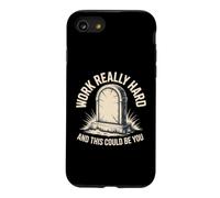 Work Really Hard and This Could Be You Blagues de Bureau Coque pour iPhone SE (2020) / 7/8