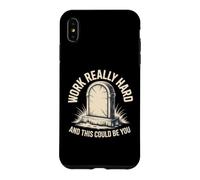 Work Really Hard and This Could Be You Blagues de Bureau Coque pour iPhone XS Max