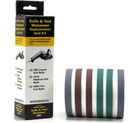 Work Sharp Assortiment de bandes d'affûtage 80/220/6000