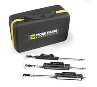 Work Sharp Kit de mise à niveau pour aiguiseur de couteau de précision, lot de 7 étuis abrasifs et de transport