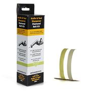 WORK SHARP WSSA0002970 Ensemble de 2 Bandes abrasives Diamant Grains 180 et 1500 Gris