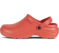 Work Team Sabot EVA Unisexe Ultra léger, ergonomique. Anatomique, avec chambre orthopédique, doux pour les pieds. Homme - Rouge - corail, 38/39 EU EU