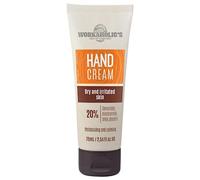 Workaholic's Ceramide Crème pour les mains sèches et gercées à la niacinamide, au beurre de karité et à la glycérine, soin des mains optimal pour hommes et femmes, absorption rapide, 75 ml