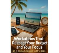 Workations That Respect Your Budget and Your Focus: Wi-Fi checks, time zones, and true costs
