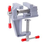 Workbench Vise, Small Aluminum Alloy Clamp, Rustproof Table Vice, Strong and Durable, 1 Size, Perfect for Woodworking, Home do it yourself Projects, Component Assembly