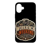 Workbench Weekend Établi Outils Coque pour iPhone 16 Plus