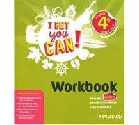 Workbook - Anglais 4e cycle 4 A2>B1 I bet you can! - 2019 - Outil pour progresser en anglais