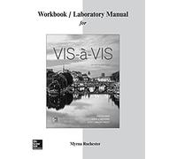 Workbook/Laboratory Manual For Vis-À-Vis