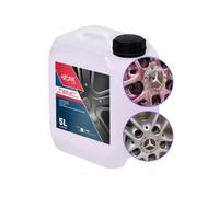 Workcar - Nettoyant Jantes pH Neutre - Décontaminant Ferreux - Effet marqueur violet