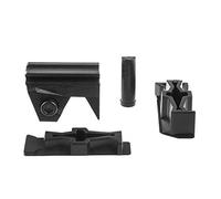 WORKER Adaptateur de rail supérieur et latéral Picatinny Base Set pour Nerf Stryfe Modify Toy Couleur Noir
